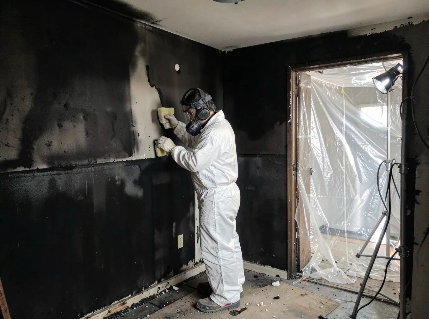 Fire Damage Restoration company in Canyon Creek, MT